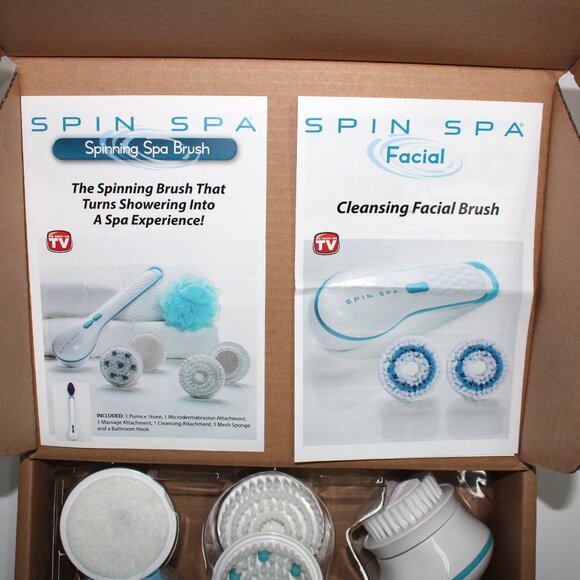 As Seen On TV Spin Spa Spinning Spa Brush - 10 Pieces For Your Skincare - Picture 5 of 6